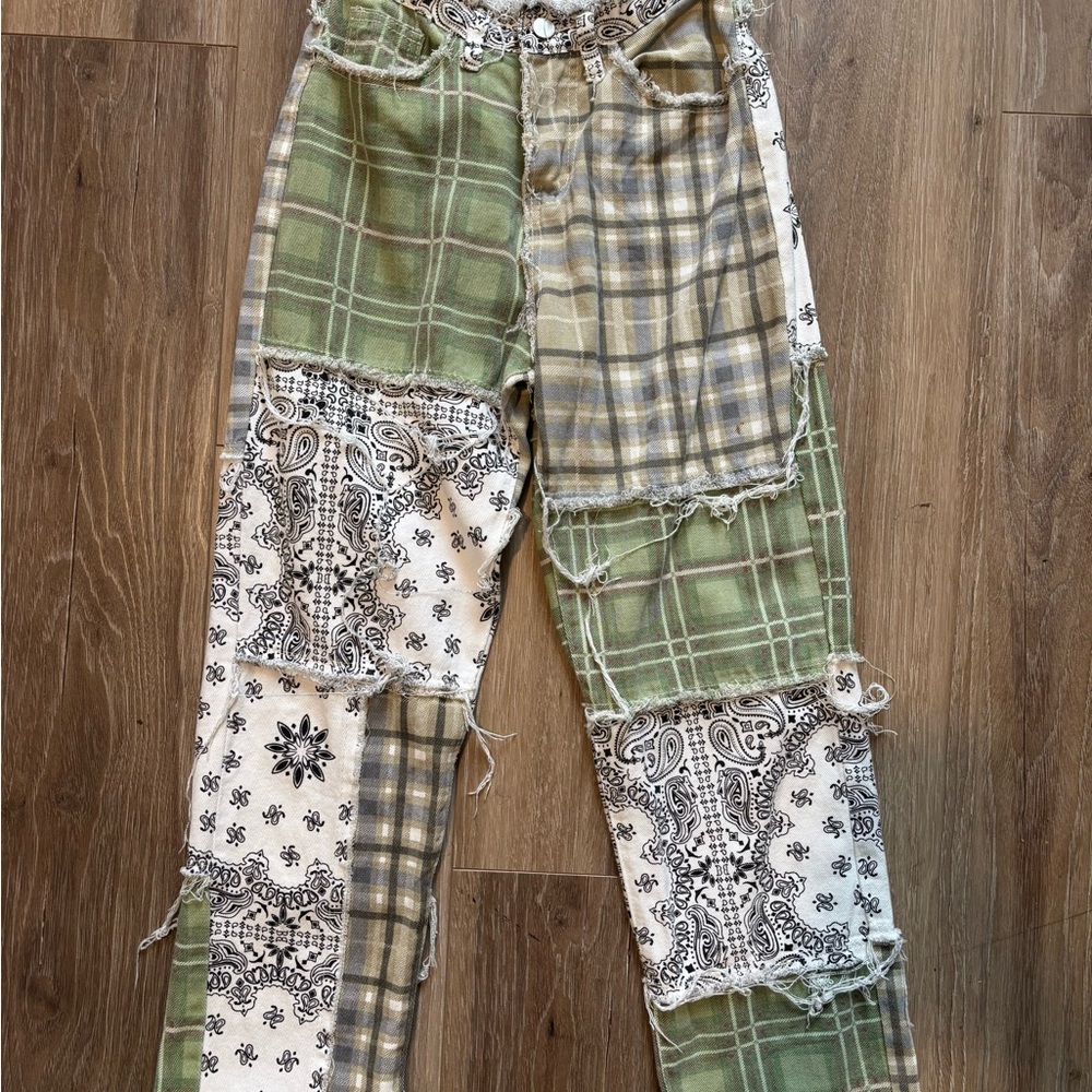 JL Patchwork Jeans